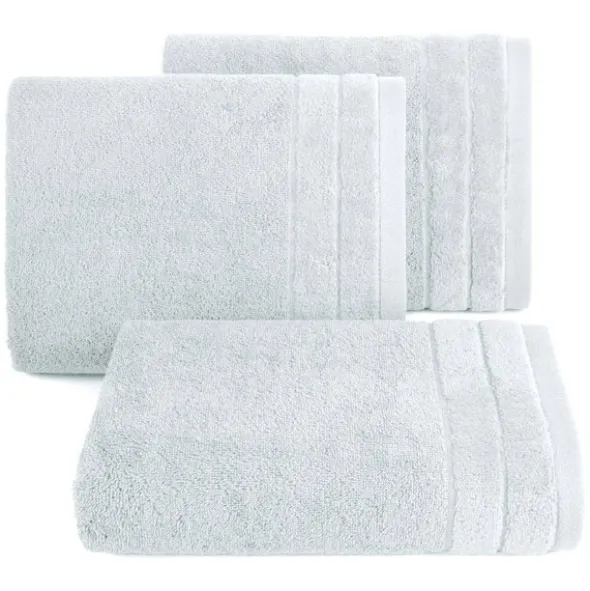 Ręcznik 50 x 90 Bawełna Damla 02 500 g/m2 Srebrny
