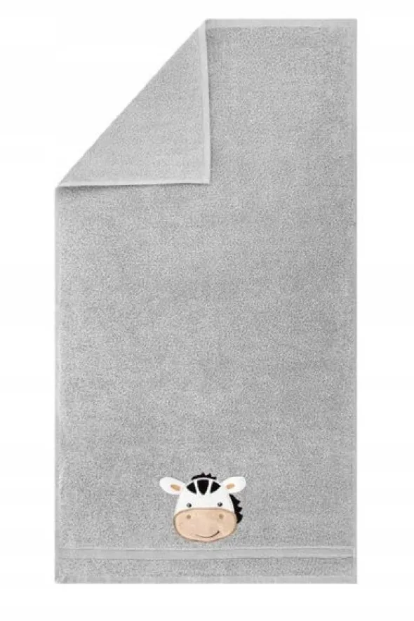 Ręcznik 70 x 140 Bawełna Dziecięcy 450g Zebra