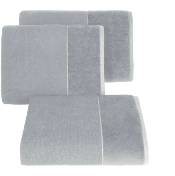 Ręcznik 50 x 90 Bawełna Lucy 13 500 GSM Srebrn