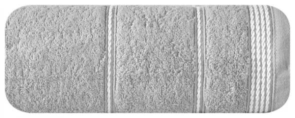 Ręcznik 50 x 90 Bawełna Mira 06 500 GSM Popie1