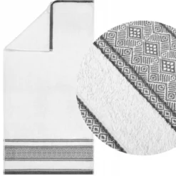 Ręcznik 100 x 150 Bawełna Panama 500g/m2 Biały
