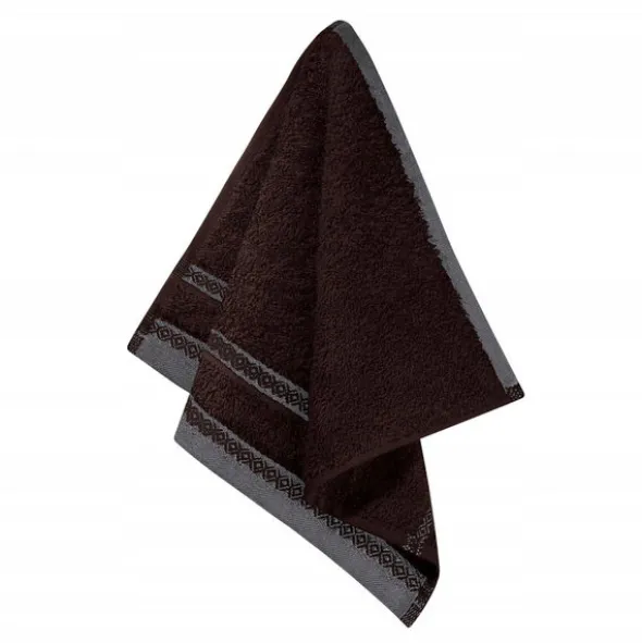 Ręcznik 50 x 90 Bawełna Panama 500g/m2 Brązowy