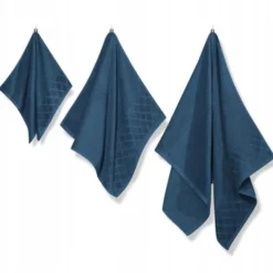 Ręcznik 70 x 140 Bawełna Silky 500g/m2 Granatowy