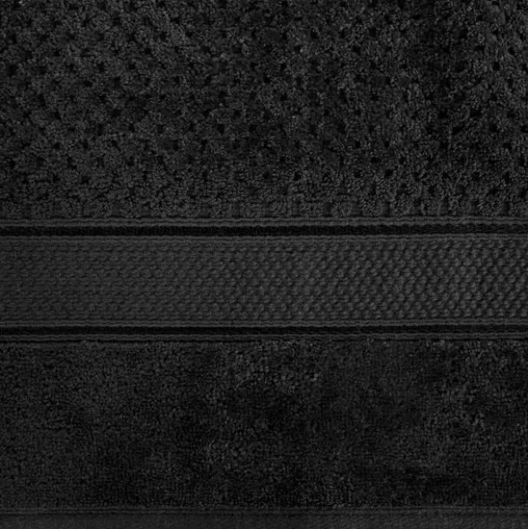 Ręcznik 90 x 150 Frotte Jessi 06 500 GSM Czarny