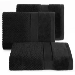 Ręcznik 90 x 150 Frotte Jessi 06 500 GSM Czarny