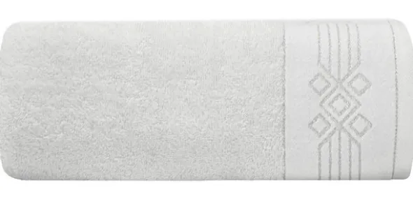 Ręcznik 50 x 90 Kąpielowy Bawełna Kamela 01 Biały