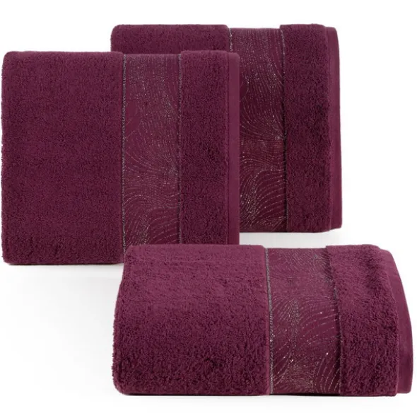 Ręcznik 50 x 90 Kąpielowy Frotte Mariel 06 Bordo