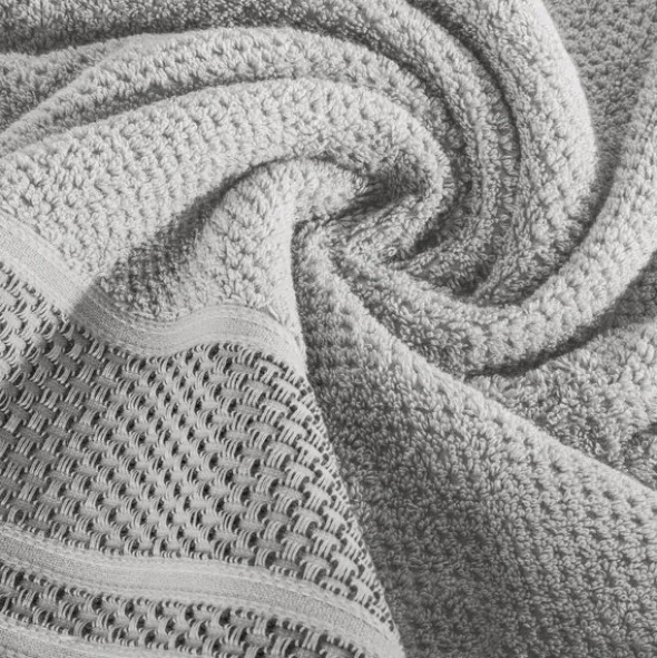 Ręcznik 50 x 90 Kąpielowy Frotte Suzana 01 Srebrny