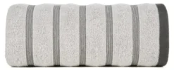 Ręcznik 50 x 90 Kąpielowy 500g/m2 Isla 01 Srebrny