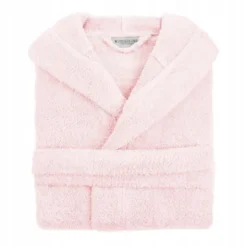 Szlafrok Bawełniany z Kapturem Unisex XXL Puder