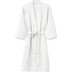 Szlafrok Gofer Bawełna Unisex Vizzy M 01 Biały