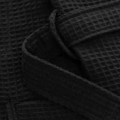 Szlafrok Gofer Bawełna Unisex Vizzy S 04 Czarny