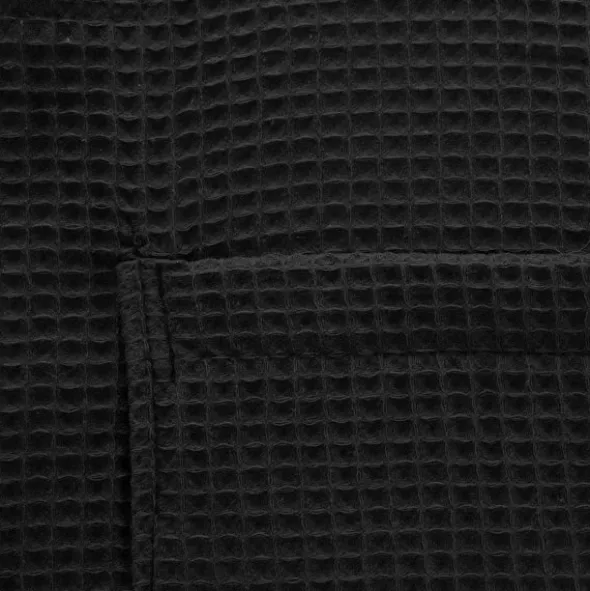 Szlafrok Gofer Bawełna Unisex Vizzy S 04 Czarny