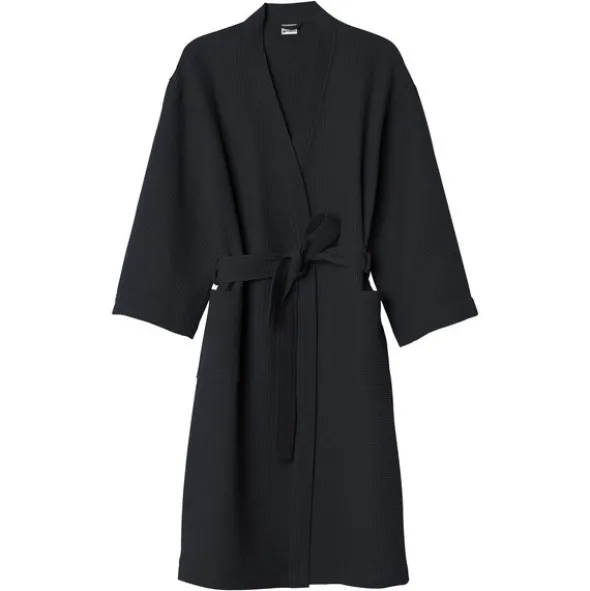 Szlafrok Gofer Bawełna Unisex Vizzy S 04 Czarny