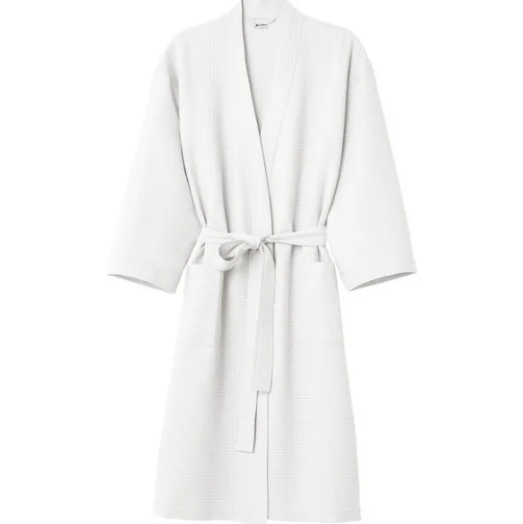 Szlafrok Gofer Bawełna Unisex Vizzy L 01 Biały