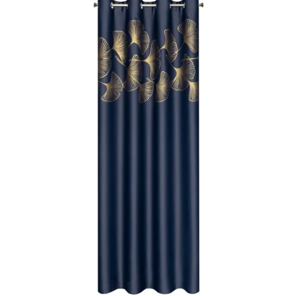 Zasłona Gotowa 140 x 250 Przelotka Harmony Granat