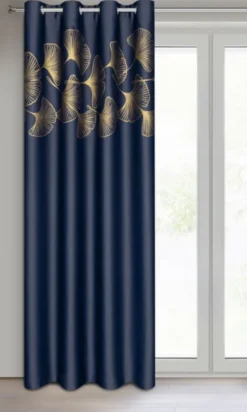 Zasłona Gotowa 140 x 250 Przelotka Harmony Granat