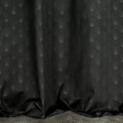 Zasłona Velvet Julia 140 x 250 Przelotka Czarny