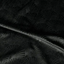 Zasłona Velvet Julia 140 x 250 Przelotka Czarny