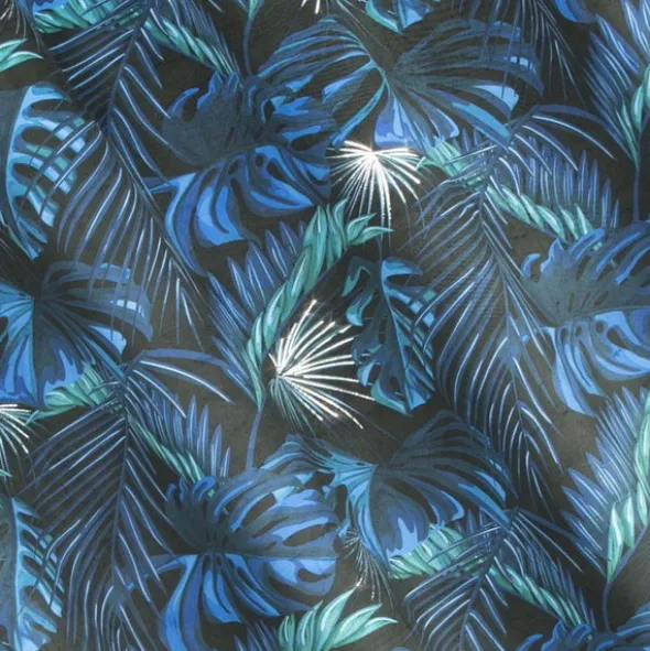 Zasłona Velvet Lazur 140 x 250 Przelotka Niebieski