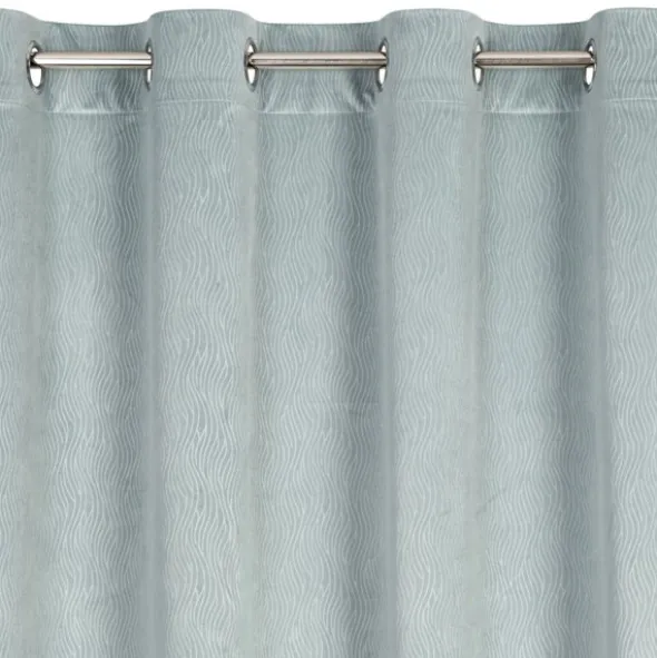 Zasłona Velvet Lili 140 x 250 Przelotka Niebieski