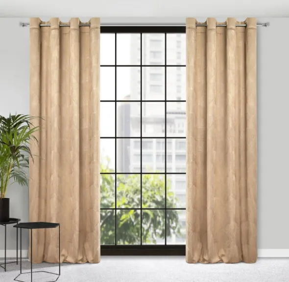 Zasłona Velvet Pierre Cardin Goja 140 x 250 Beż