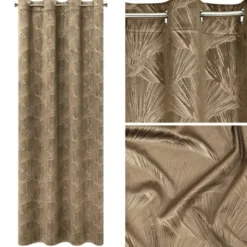 Zasłona Velvet Pierre Cardin Goja 140 x 250 Kawa