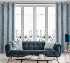 Zasłona Velvet Wera 140 x 250 Przelotka Grafitowy