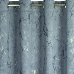 Zasłona Velvet Wera 140 x 250 Przelotka Grafitowy
