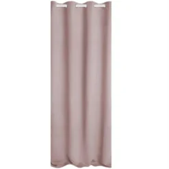 Zasłona 140 x 250 Blackout Przelotki Hold Pudrowy