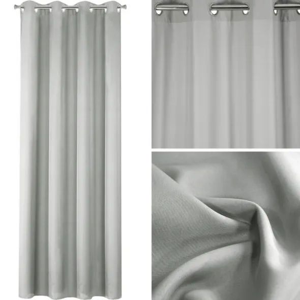 Zasłona 140 x 250 Dekoracyjna Adore Stal