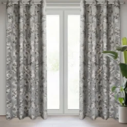 Zasłona 140 x 250 Dekoracyjna Gloria Stal+Sza