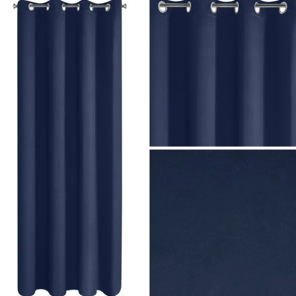 Zasłona 135 x 250 Dekoracyjna Parisa Granat