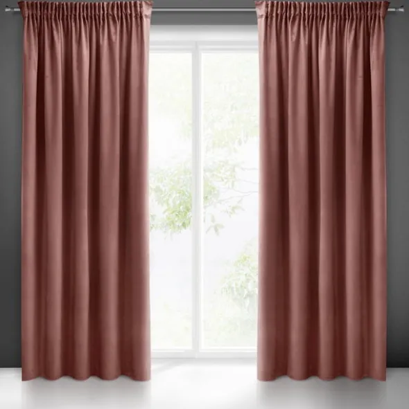 Zasłona 140 x 270 Dekoracyjna Pierre Cardin Sibel C.Róż