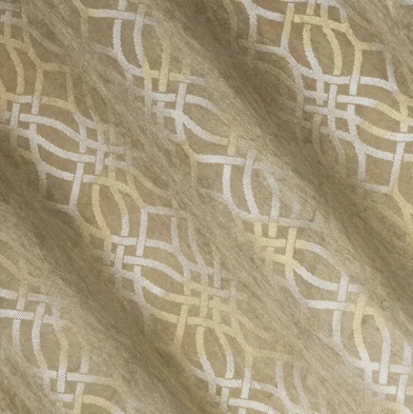 Zasłona 140 x 250 Dekoracyjna Velvet Areta Beżowy
