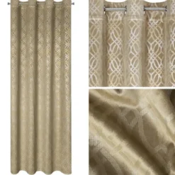 Zasłona 140 x 250 Dekoracyjna Velvet Areta Beżowy