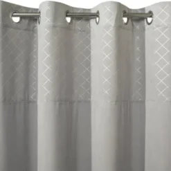 Zasłona 140 x 250 Dekoracyjna Velvet Karina2 Srebr