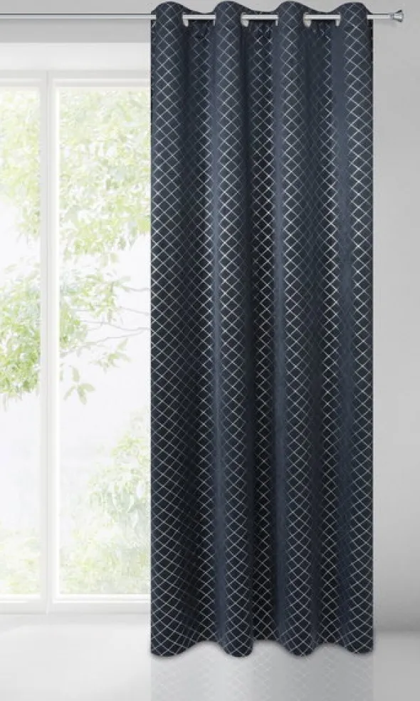 Zasłona 140 x 250 Dekoracyjna Velvet Karina1 Grana
