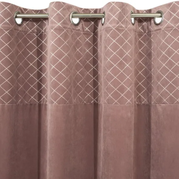 Zasłona 140 x 250 Dekoracyjna Velvet Karina2 Róż