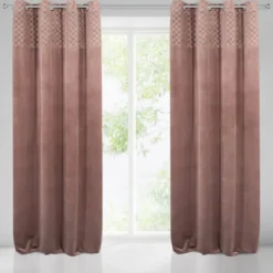 Zasłona 140 x 250 Dekoracyjna Velvet Karina2 Róż