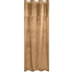 Zasłona 140 x 250 Dekoracyjna Velvet Nord Musztard
