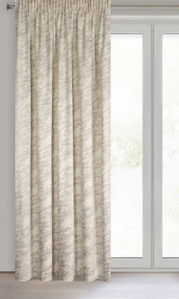 Zasłona 140 x 270 Dekoracyjna Velvet Rivia Krem