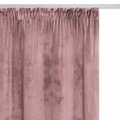Zasłona 140 x 270 Dekoracyjna Velvet Soft Pudrowy