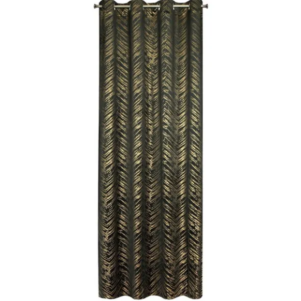Zasłona 140 x 250 Dekoracyjna Velvet Sara Cza+Zło