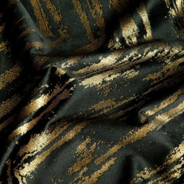 Zasłona 140 x 250 Dekoracyjna Velvet Sara Cza+Zło