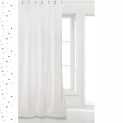 Zasłona 140 x 250 Dekoracyjna Velvet Soft Biały