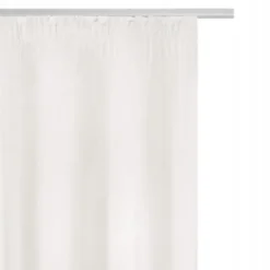 Zasłona 140 x 270 Dekoracyjna Velvet Soft Biały