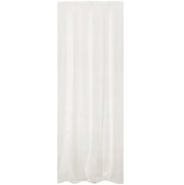 Zasłona 140 x 270 Dekoracyjna Velvet Soft Biały