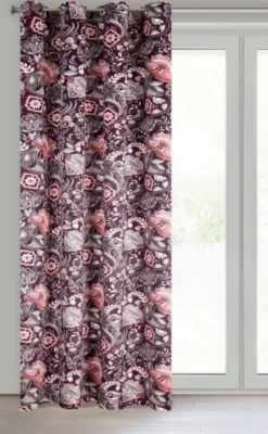 Zasłona 140 x 250 Dekoracyjna Welwet Mirei Bordo