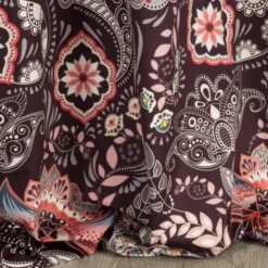 Zasłona 140 x 250 Dekoracyjna Welwet Mirei Bordo